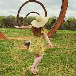 As U Wish Smocked off the shoulder floral dress